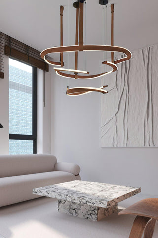 Cesorora Lustre en Cuir Artificiel Incurvé