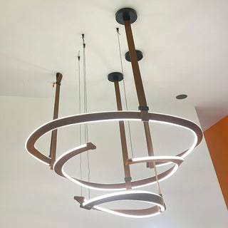 Cesorora Lustre en Cuir Artificiel Incurvé