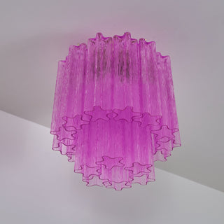 Aurora Plafonnier en Verre de Murano Violet