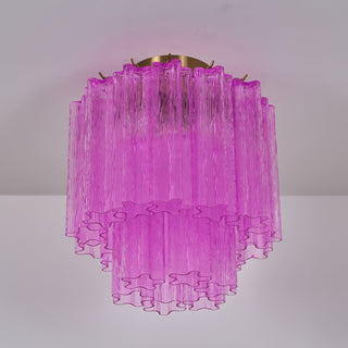 Aurora Plafonnier en Verre de Murano Violet