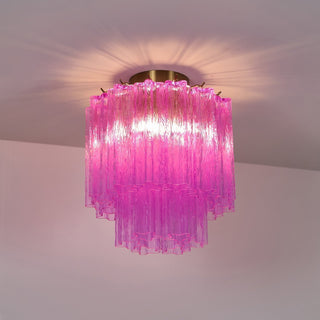 Aurora Plafonnier en Verre de Murano Violet