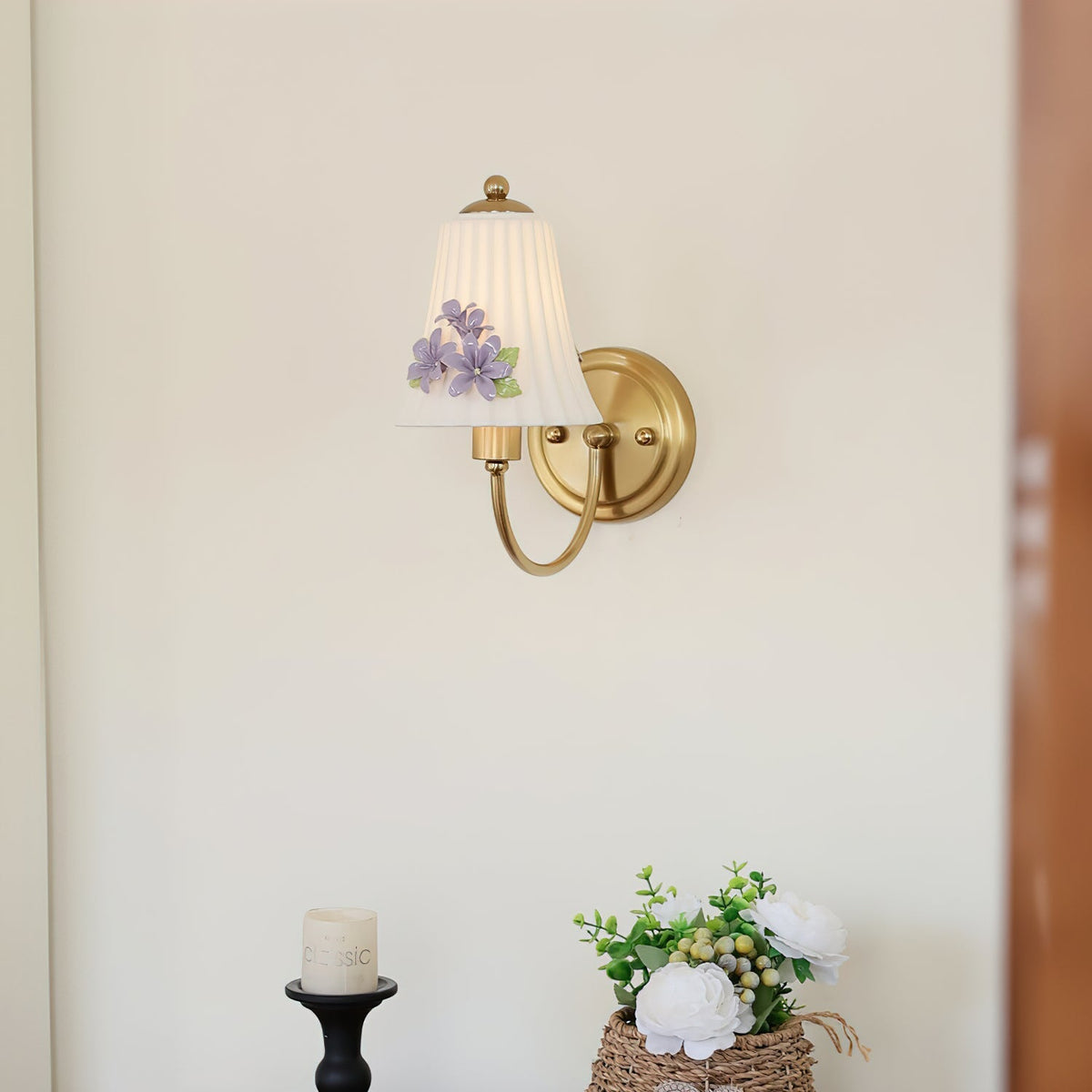 Violetta Applique Murale