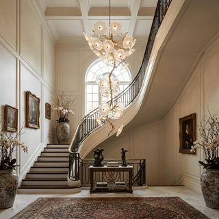 Fioritta Branch Chandelier-Neutral Decor