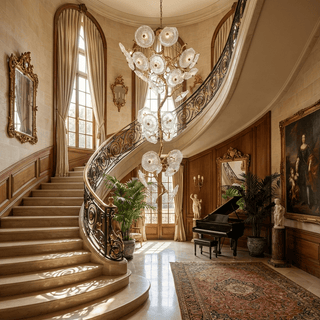 Fioritta Branch Chandelier-Neutral Decor