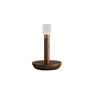 Lumaice Lampe de Table en Bois Minimaliste