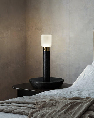 Lumaice Lampe de Table en Bois Minimaliste