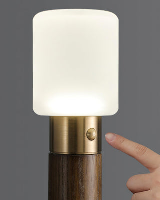 Lumaice Lampe de Table en Bois Minimaliste