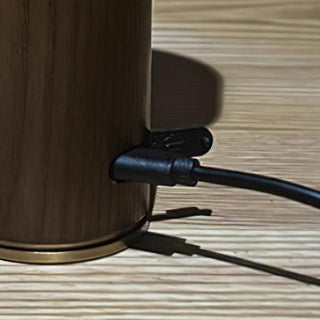 Lumaice Lampe de Table en Bois Minimaliste
