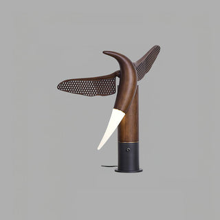 Joanne Contemporary Wood Table Lamp-Neutral Decor
