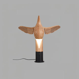 Joanne Contemporary Wood Table Lamp-Neutral Decor