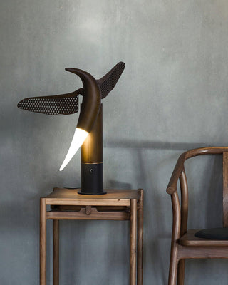 Joanne Contemporary Wood Table Lamp-Neutral Decor