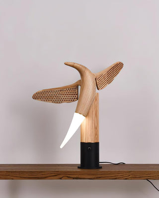 Joanne Contemporary Wood Table Lamp-Neutral Decor