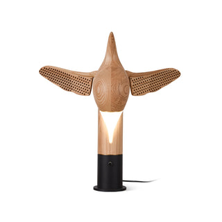 Joanne Contemporary Wood Table Lamp-Neutral Decor