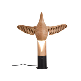 Joanne Contemporary Wood Table Lamp-Neutral Decor