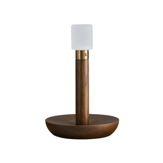 Lumaice Lampe de Table en Bois Minimaliste
