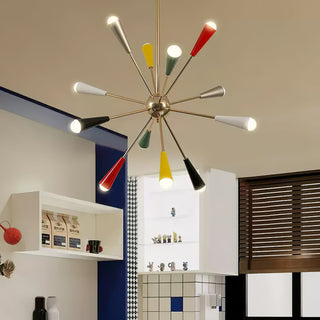Brandon Lustre Métal Moderne-Luire