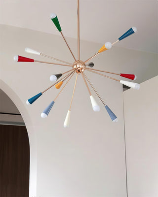 Brandon Lustre Métal Moderne-Luire