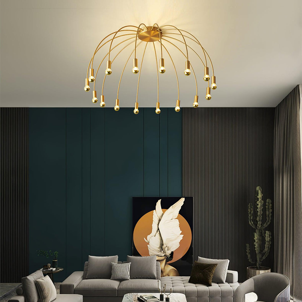 Edrivia Plafonnier en Verre Luxe