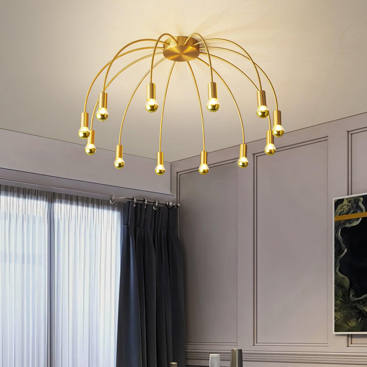 Edrivia Plafonnier en Verre Luxe