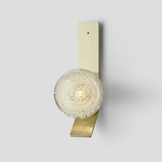 Fizi Applique Murale Cuivre Métal Verre Moderne