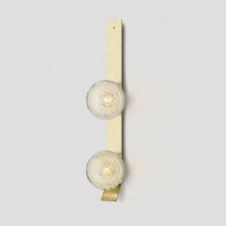 Fizi Applique Murale Cuivre Métal Verre Moderne