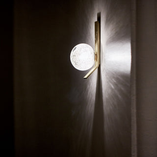 Fizi Applique Murale Cuivre Métal Verre Moderne