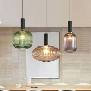 Flair Glass Pendant Lamp-Neutral Decor
