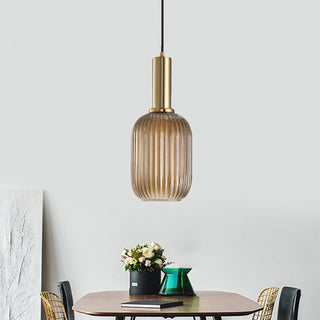 Flair Glass Pendant Lamp-Neutral Decor