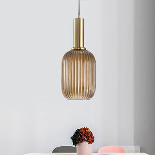 Flair Glass Pendant Lamp-Neutral Decor