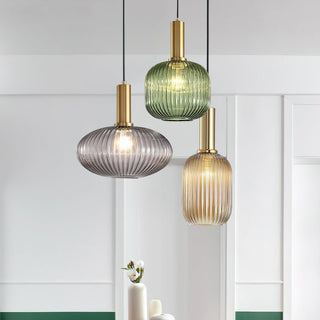 Flair Glass Pendant Lamp-Neutral Decor