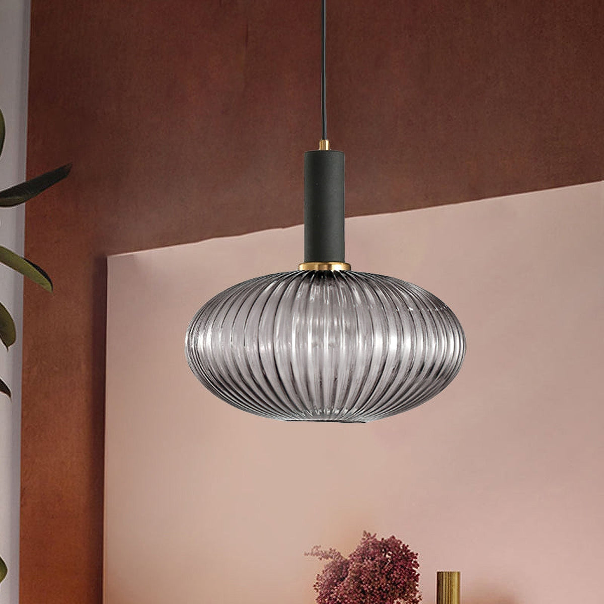 Flair Glass Pendant Lamp-Neutral Decor
