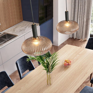 Flair Glass Pendant Lamp-Neutral Decor