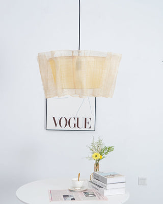 Fiorence Suspension Moderne en Chanvre de Manille