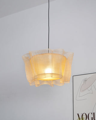 Fiorence Suspension Moderne en Chanvre de Manille