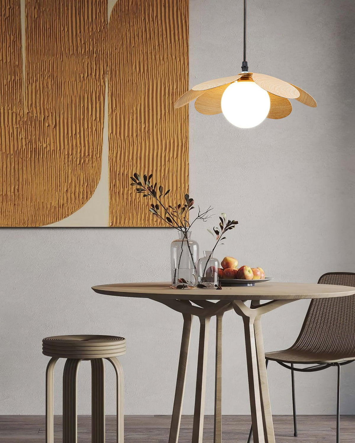 Arlenis Suspension Lampe en Verre Minimaliste
