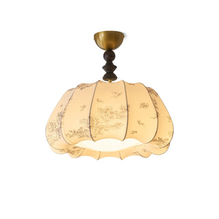 Fleurina Lampe Plafonnier en Tissu Art Nordique Premium