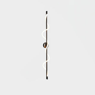 Fidora Applique murale sculpturale en laiton et silicone-Luire