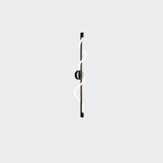 Fidora Applique murale sculpturale en laiton et silicone-Luire