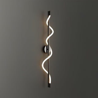 Fidora Applique murale sculpturale en laiton et silicone-Luire