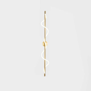 Fidora Applique murale sculpturale en laiton et silicone-Luire