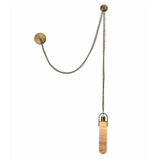 Uphaos Suspension Albâtre Métal Moderne Minimaliste