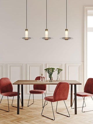 Oryxa Suspension en Verre Futuriste