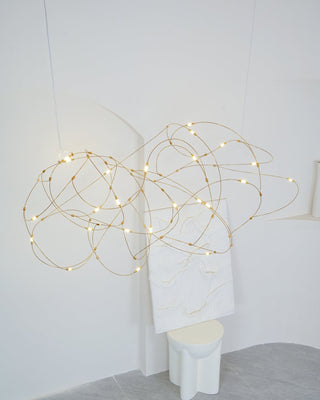 Celestra Suspension Minimaliste en Acier