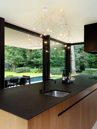 Celestra Suspension Minimaliste en Acier