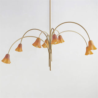 Aurmiros Lustre Laiton Verre Créativité Individuelle