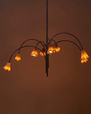 Aurmiros Lustre Laiton Verre Créativité Individuelle