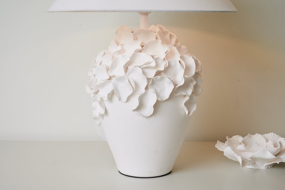Eleanor Lampe de Table en Céramique Moderne