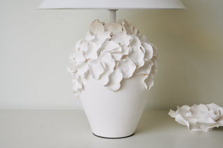 Eleanor Lampe de Table en Céramique Moderne