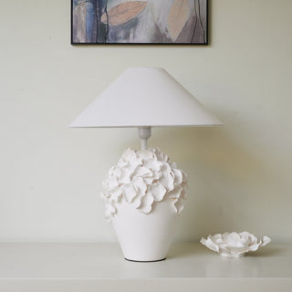 Eleanor Lampe de Table en Céramique Moderne