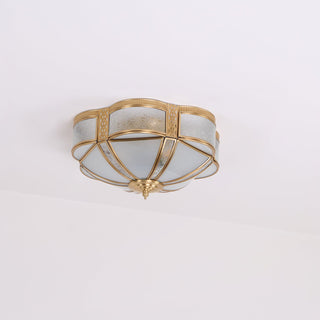 Xaris Lampadaire Floral Laiton